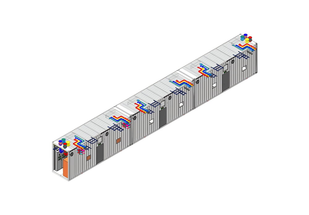 Integrated Cooling & Power Distribution Module